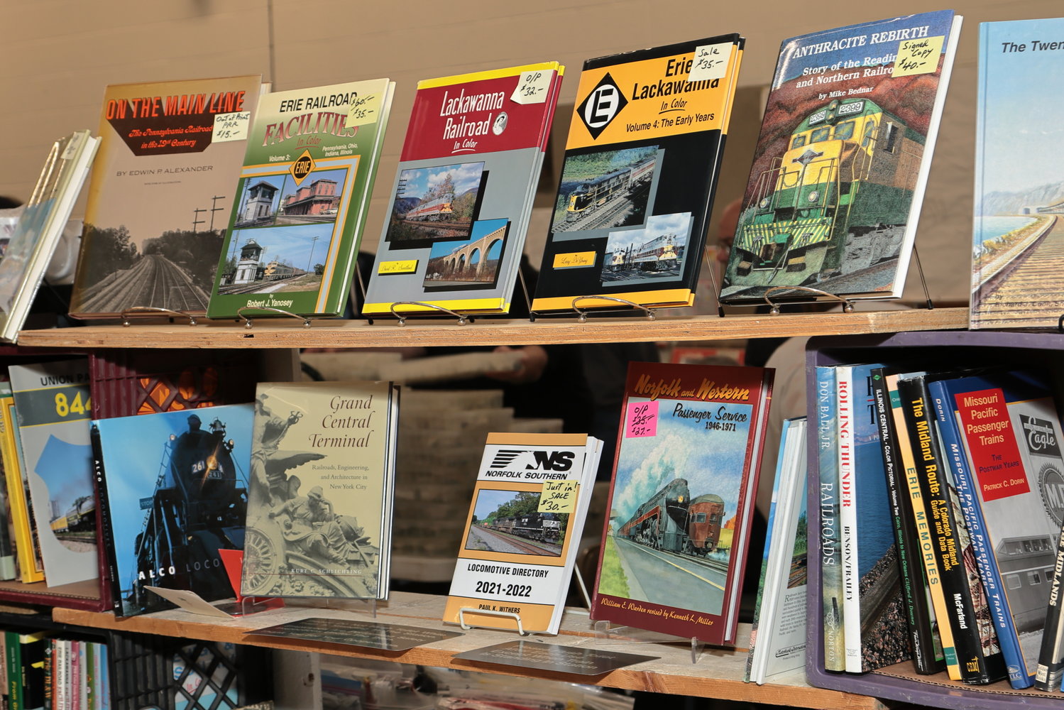 Books offer information on every aspect of model railroading.